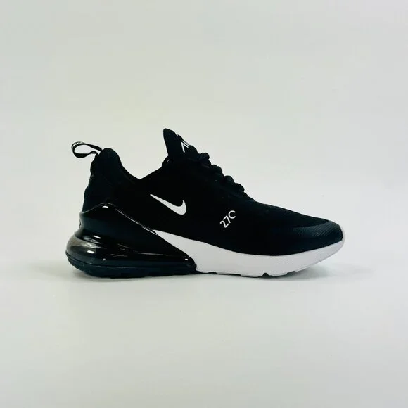 Nike Women's Air Max 270 'Black White' AH6789-001 Multi Size - Picture 3 of 12